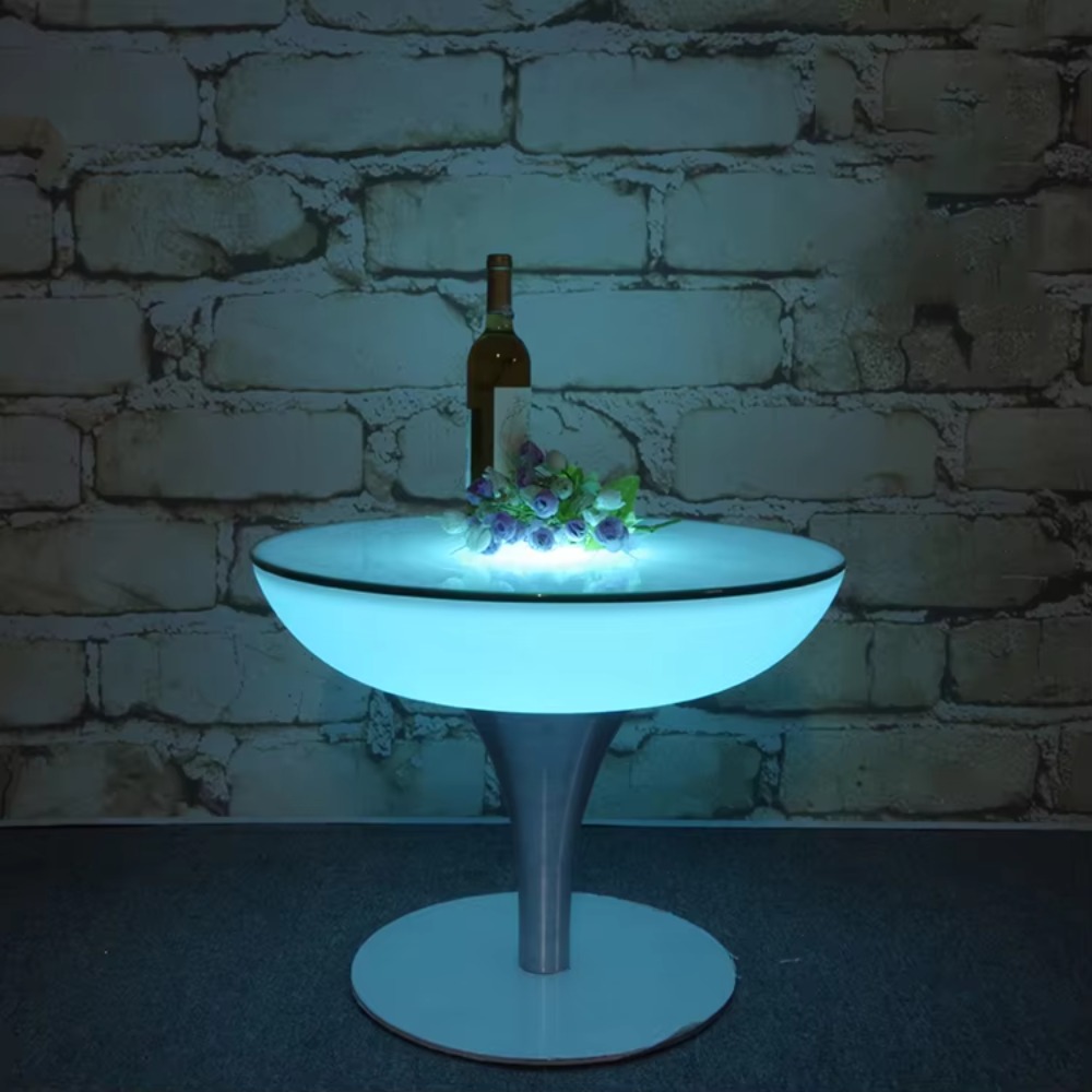 Home Bar Lounge - Светодиодный стол с RGB-подсветкой, меняющей цвета,