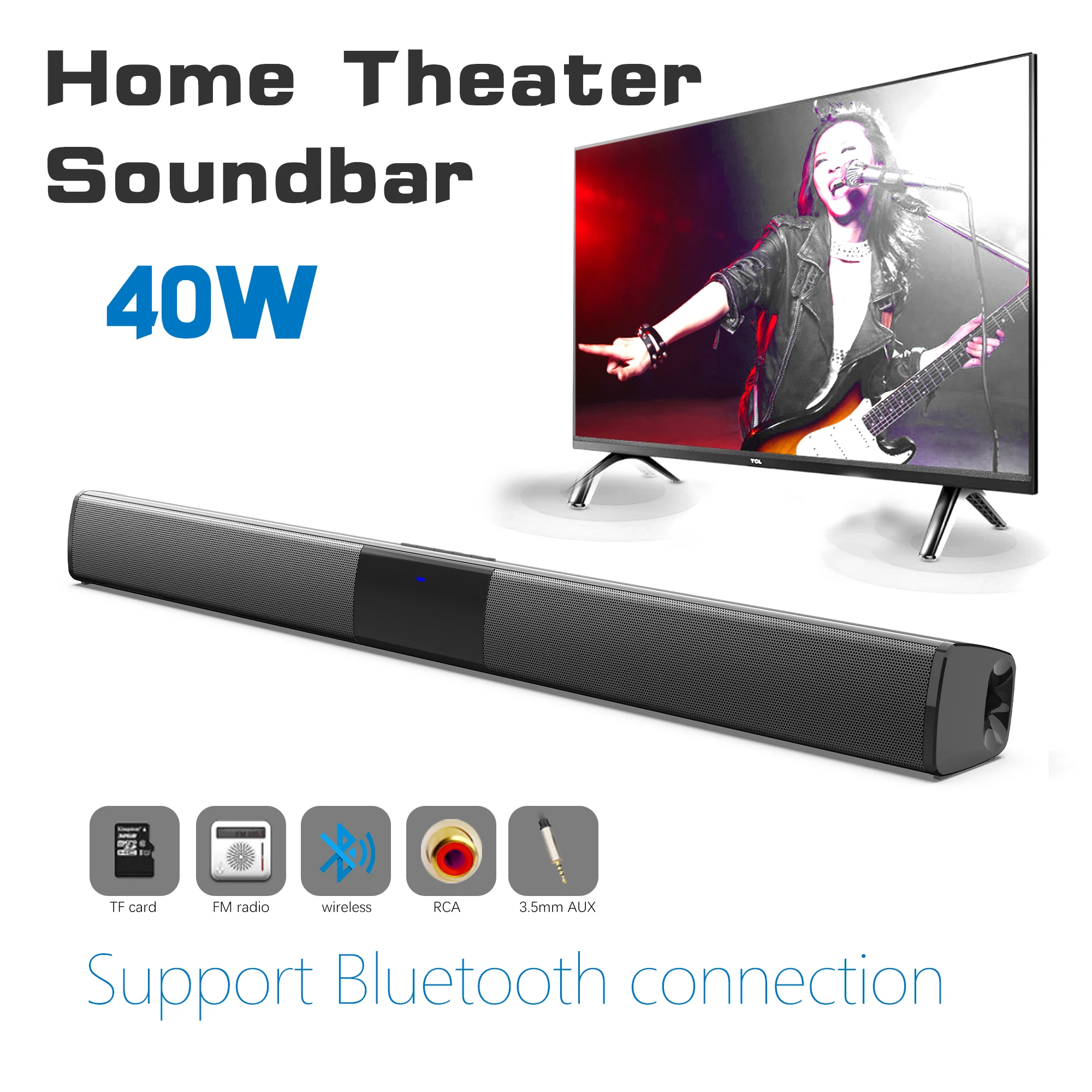 Home Bar And Theater - 40 Вт звуковая панель высокой мощности