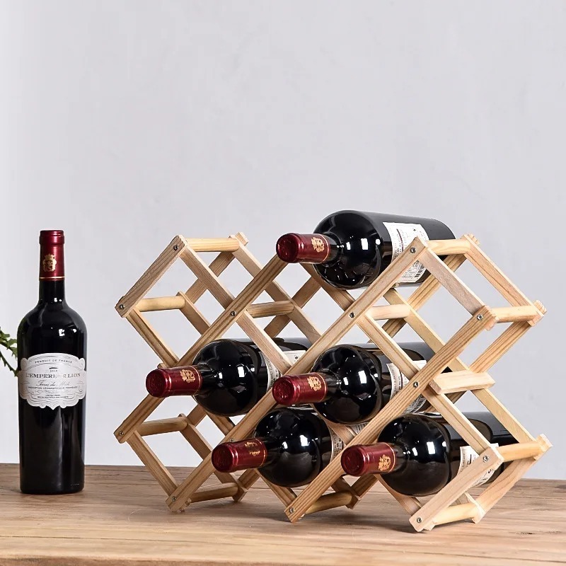 Home Bar Shelf - Штабелируемые полки для хранения вина 3,