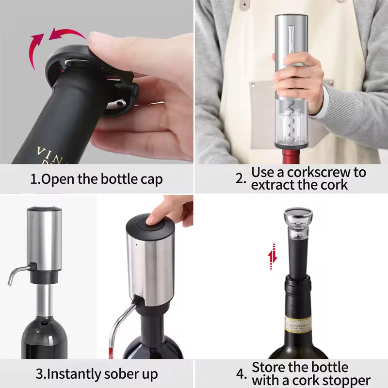Набор электрических открывалок – обзор и цена Home Bar Set
