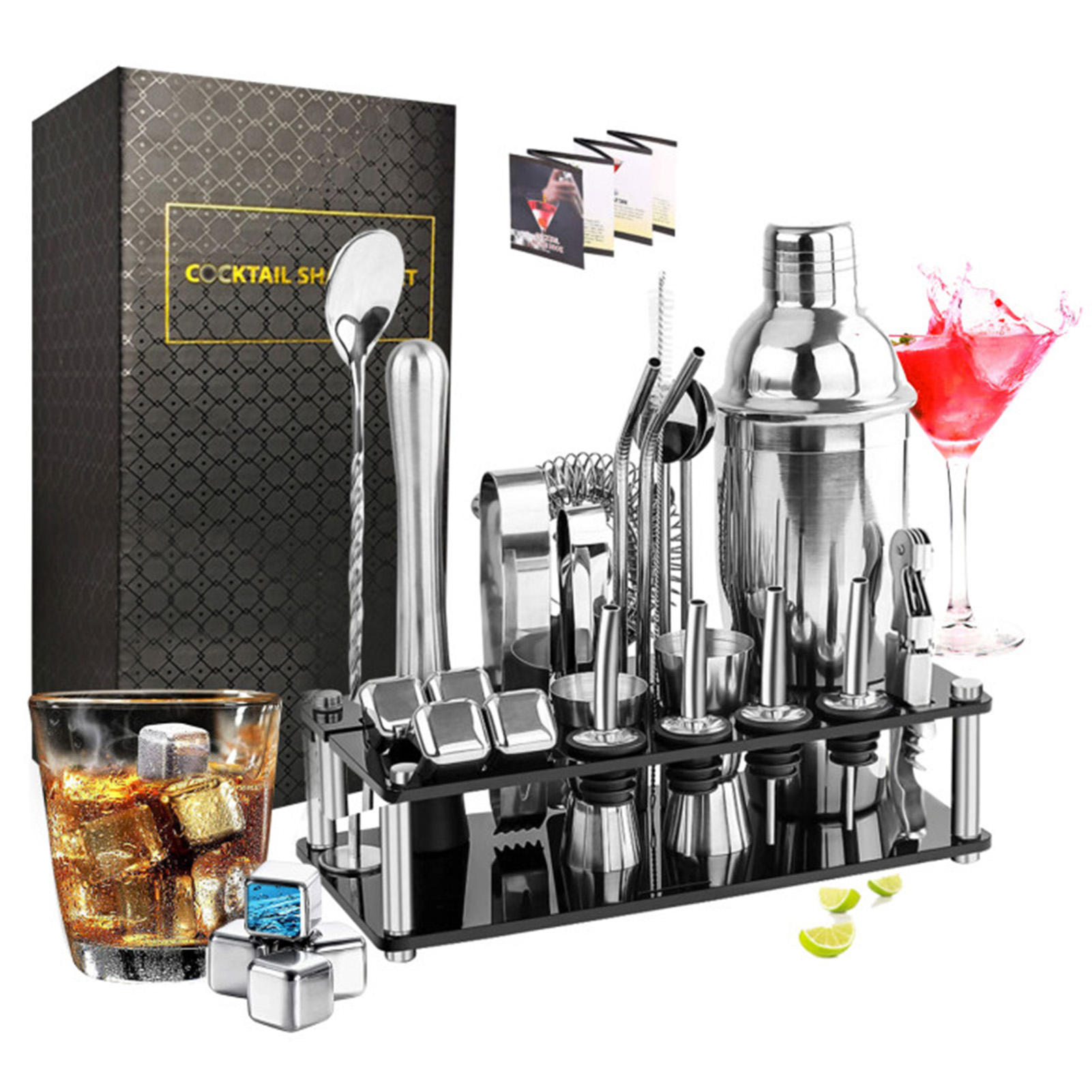 Набор для приготовления коктей – обзор и цена Cocktail Recipe Book